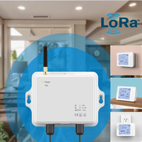Boîtier de contrôle étanche IP68 mural pour passerelle LoRa, boîtier IoT en plastique ABS pour contrôleur sans fil d'éclairage public extérieur