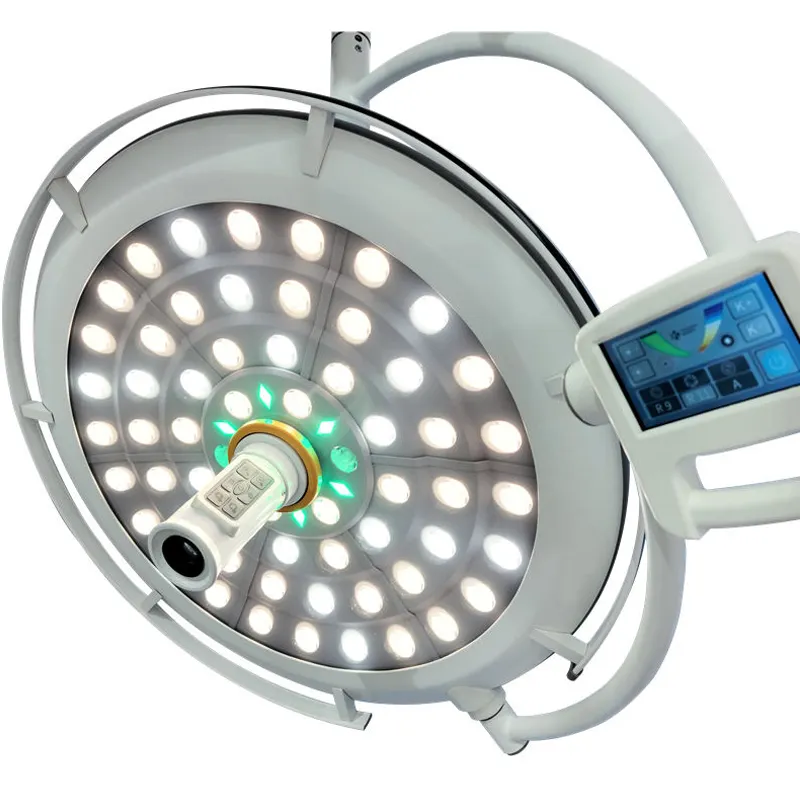 手術室天井取り付けLED700/500影のない外科用ランプ操作照明