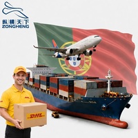 Agente de Envíos ZHTX, FedEx, DHL, UPS, FBA, Ama, Transitario de Carga de China a Portugal, Cobertura Logística LCL, FCL, Express