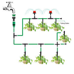 Émetteur d'irrigation goutte à goutte réglable à <span class=keywords><strong>basse</strong></span> <span class=keywords><strong>pression</strong></span> de haute qualité pour l'agriculture, 8 trous - Product Image 3