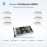 Server Rak Lenovo ThinkSystem 2U Rak dengan Dua Prosesor Intel Xeon Scalable SR650 dengan Harga Bagus