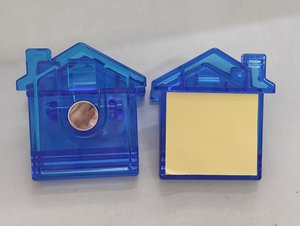 Magnet Klip Memo Bentuk Rumah dengan Logo Kustom, Magnet Lembaran Catatan Tempel untuk Promosi, Magnet Kulkas Kuat untuk Real Estater - Product Image 3