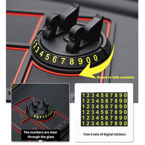 แผ่นกันลื่นสำหรับติดบนแผงหน้าปัดรถยนต์แผ่นกันลื่นที่ยึด GPS โทรศัพท์มือถือแผ่นกันลื่นในรถ - Product Image 4