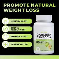 Extrait de Garcinia Cambogia (HCA Picolinate de Chrome) en Capsules - Contrôle de l'Appétit, Stimulation du Métabolisme, Soutien à la Gestion du Poids - 60 Capsules