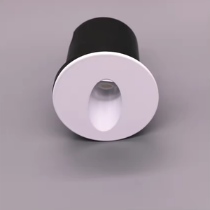 Aprobado por La CE Jardín al aire libre Aluminio Ip65 Luz de paso Empotrada Led Escalera Luz de paso Hotel Diseño Led Lámpara de luz nocturna - Product Image 2