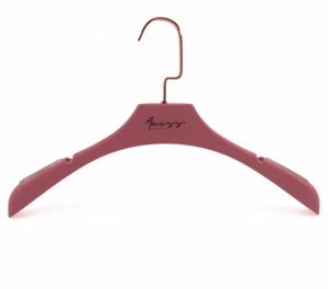 Su misura duty rosa di gomma rivestito di plastica gancio <span class=keywords><strong>per</strong></span> il vestito gancio - Product Image 2