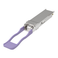 Módulo Transceptor Óptico 100GBASE-BX20-U QSFP28 BiDi 4 X 25G NRZ 1280nm-TX/1310nm-RX 20km Simplex LC/UPC SMF para Centro de Datos