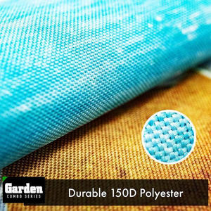 DB Combo Pack 36x16 pouces noir drapeau de jardin support et 12x18 pouces plage été jardin drapeau avec chaises parapluie pour cour pelouse signes - Product Image 5