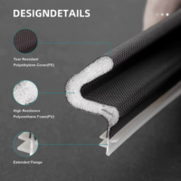 Bande d'étanchéité en mousse PU pour isolation phonique, joint d'étanchéité pour cadre de porte et fenêtre en bois, profil personnalisé