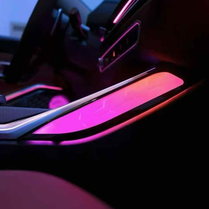 Pour BMW Série 3, Série 2/3/4, i3 G20 G22 G80 G82 (2019-2025) – Nouvelles moulures intérieures en cristal avec éclairage d'ambiance pour console centrale - Product Image 4