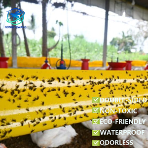 Cinta Adhesiva Amarilla para Trampas de Insectos, Barrera Antiplagas para Árboles de Jardín, Contra Insectos como la Polilla del Loto, la Gusano del Cánker y los Insectos Rastreros - Product Image 3
