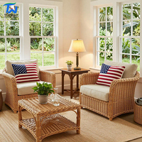 Ventanas Corredizas Simples de Aluminio TW0010 de la Marca TW, Modernas, Duraderas y Económicas de Topway para Uso en Villas y Apartamentos en el Mercado Africano