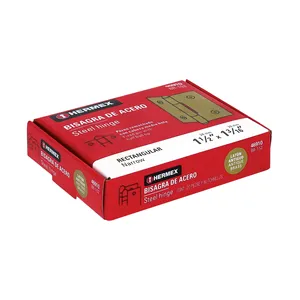 Master con unità 200 cerniera rettangolare 1-1/2 'ottone antico, HERMEX - Product Image 4