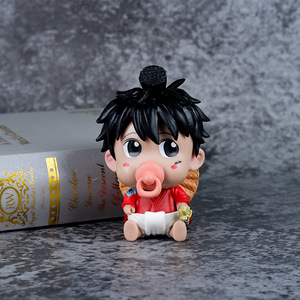 Versión Q chupete y la serie del país de Solon Luffy lindo modelo de coche juguetes de una pieza - Product Image 3