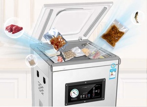 Mini machine d'emballage sous vide de type sur pied pour aliments, scelleuse sous vide pour saumon, foie <span class=keywords><strong>gras</strong></span>, caviar - Product Image 4