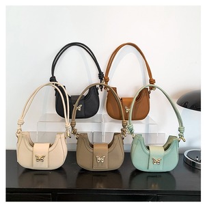Women's PU Leather Handbag Single <b>Strap</b> New Fashion Stitching Zipper Wholesale One <b>Shoulder</b> Ladies Purse Tanjing - Product Image 2