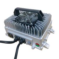 Chargeur de batterie au lithium LFP étanche puissant 3300W 48V 60V 72V 84V 96V 120V 144V 192V 312V 40A 32A 25A 23A 10A avec interrupteur d'alimentation