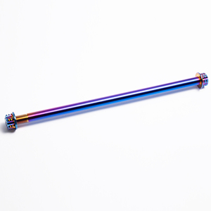Trung tâm xiên Titan thông qua trục M12 * 142 cho sỏi xe đạp ĐĨA PHANH cho gấp xe đạp phía trước Trục xe điện phụ tùng xe máy - Product Image 3