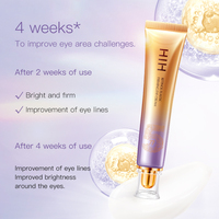 Crème Contour des Yeux Végétalienne au Rétinol HIH Marque Privée, Élimine les Cernes et les Poches, Antirides Anti-Âge, pour le Soin du Visage