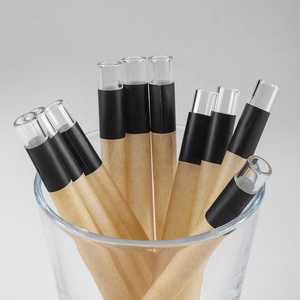 Nouveau cône à rouler avec embout en verre, style simple, couleur marron, papier pré-roulé - Product Image 4