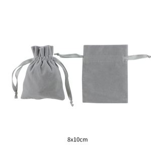 Sac à cordon noir recyclable personnalisé avec logo imprimé, pochette en velours pour bijoux, cadeaux et artisanat – Offre Spéciale - Product Image 6