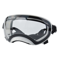 Lunettes à pression OEM 3018 transparentes de haute qualité pour chiens Lunettes de soleil pour gros chiens Lunettes de soleil professionnelles UV imperméables pour chiens