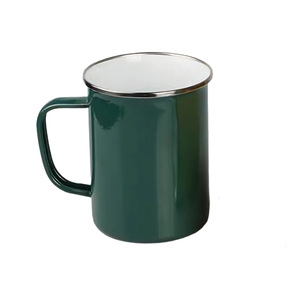 Biểu Tượng Tùy Chỉnh 12Oz 500Ml Cán Rim Kim Loại Cốc Cổ Điển Thiết Kế Hiện Đại Sắt Tin Drinkware Với Xử Lý Tái Sử Dụng Cho Cắm Trại Ngày Lễ - Product Image 6