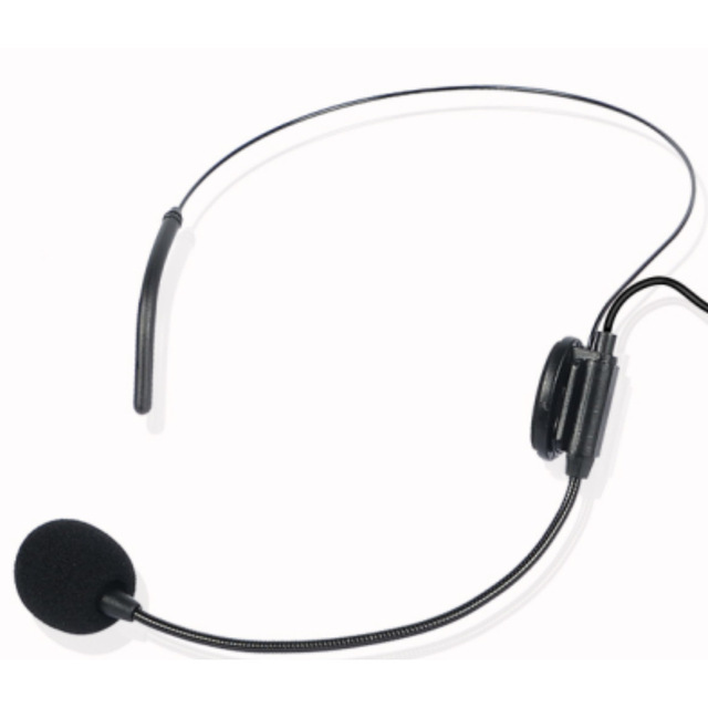 Portable Wired Headset Microphone for Teaching Wireless Bodypack Voice Amplifier Talking Mic Condenser Mikrofone