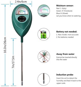 Máy Đo Độ Ẩm Đất Một Chiều Nóng Cách Tốt Nhất Để Kiểm Tra Độ PH Của Đất - Product Image 2