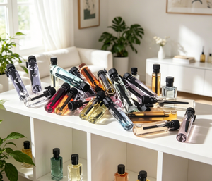 Perfume Miniatura de Lujo Personalizado al por Mayor OEM Unisex, Colonia Eau de Parfum Secreto, Spray Corporal de Larga Duración con Aroma Fresco en Envase de Vidrio - Product Image 3