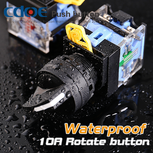 Interruttore Rotativo Industriale CDOE 1NO1NC 10A 660V con Manopola in Plastica, Selettore a Chiave a 2 Posizioni - Product Image 2