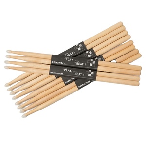 <span class=keywords><strong>Baquetas</strong></span> de Arce Duraderas con <span class=keywords><strong>Punta</strong></span> de Nailon Antideslizante - Product Image 1