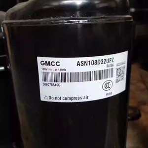 คอมเพรสเซอร์แอร์ Gmcc รุ่น ASN108D32UFZ ใช้สารทำความเย็น R410A แรงดันไฟฟ้า 190V ความถี่ 180Hz สำหรับเปลี่ยนซ่อม - Product Image 1