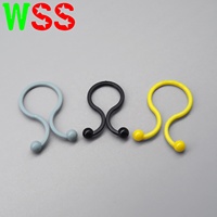 WSS Small Pack Wire Mount Plastic Twist Lock 0302 Nylon Wire Clip Twist Wire Ties
