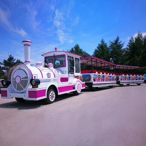 Train sans rail pour enfants, train de parc d'attractions, train de zoo, train extérieur pas cher à vendre - Product Image 2