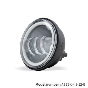 12-48 В герметичный луч 4,5 дюймов Круглая светодиодная фара с разъемом Higo полностью белый Halo для электрического велосипеда Super73 - Product Image 6