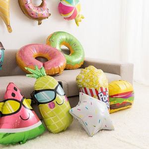 Nuovi Palloncini in Foil a Forma di Ciambella, Colori Vivaci, <span class=keywords><strong>per</strong></span> Feste di <span class=keywords><strong>Compleanno</strong></span> e Decorazioni Domestiche - Product Image 5