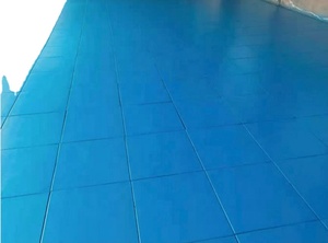 Anti-shock Vinyl Gym Sport <b>Flooring</b> <b>Mats</b>-Anti-Slip Wear Resistant Click Installation Outdoor Use Graphic Design - Product Image 6