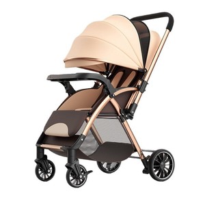 Cochecito de bebé bidireccional - ligero, con una vista impresionante. Adecuado para sentarse o acostarse. Cochecito de empuje manual para niños - Product Image 1