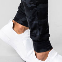 Pantalon de sport camouflage en polyester personnalisé de haute qualité avec logo, pour l'entraînement et le jogging, grandes tailles pour hommes