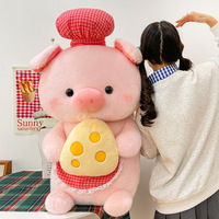 Produit phare : Peluche cochon mignon style fromage, pour machine à griffes, cadeau d'anniversaire pour fille