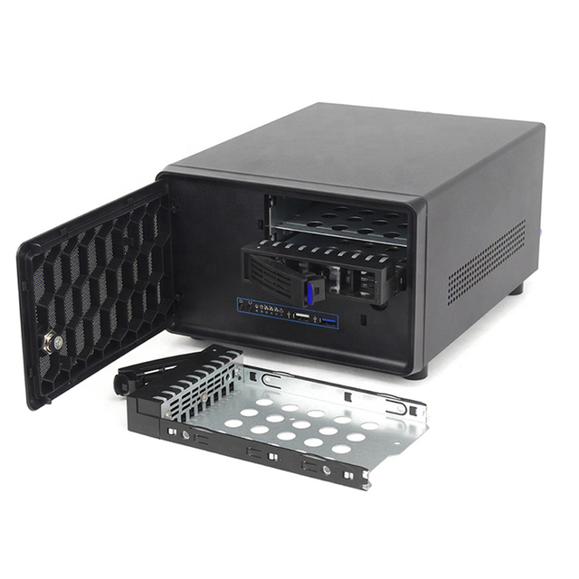OEM Sheet Metal case Fabrication Rack Mount ITX 2bay Nas case