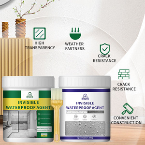 Transparent <b>Waterproof</b> Sealant for Exterior <b>Walls</b> & Bathroom Leak Repair, No-Tile-Removal Floor <b>Waterproof</b> Coating Glue - Product Image 2
