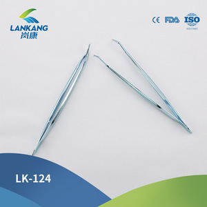 LK-124 คีมตรวจช่องปาก คีมสแตนเลสโค้งยาวหนาสำหรับการผ่าตัดทางทันตกรรม - Product Image 5