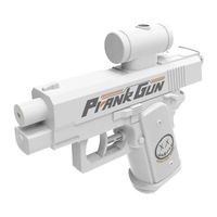 Pistolet à Eau Créatif Double Face à Jet Inversé, Mini Jouet de Tir d'Eau pour Activités d'Été en Plein Air avec Jet d'Eau Inversé pour Blagues