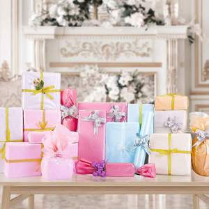 ASTON Custom Gift Wraps Metallic Colors Glitter <b>Wrapping</b> Tissue <b>Paper</b> for Gift Bags and <b>Wrapping</b> - Product Image 5