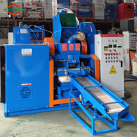 Machine de recyclage entièrement automatique pour le granulage de câbles en cuivre usagés avec séparateur magnétique pour les projets de récupération de fils de faisceaux