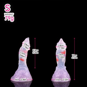 Dildo realista de silicona con ventosa para estimulación del clítoris y masturbación, juguete sexual anal masculino, venta al por mayor. - Product Image 5