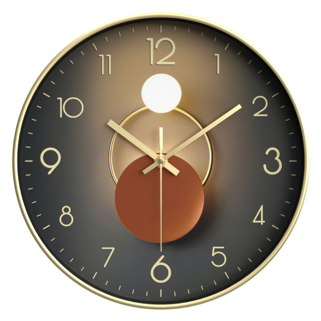 Luxury Fashion Simple Silence Fancy Decorative Wall Clocks for Bedroom