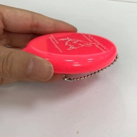 실리콘 PVC 동전 지갑 투명 컬러 파우치